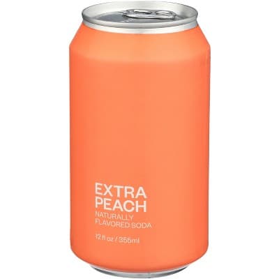 United Sodas Extra Peach Soda