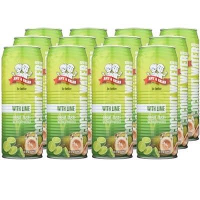 Amy & Brian Coconut Water With Lime