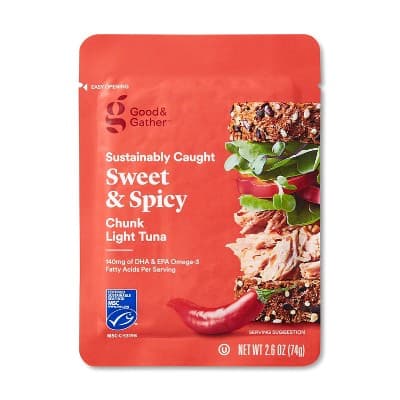 Sweet &#38; Spicy Chunk Light Tuna - Good &#38; Gather&#8482;