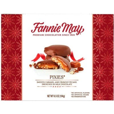 Fannie May Holiday Milk Chocolate Pixies