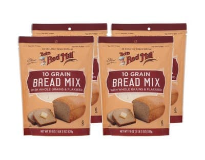 Bob'S Red Mill 10 Grain Bread Mix With Whole Grains & Flaxseed