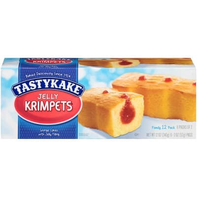 Tastykake Jelly Krimpets - 12Z