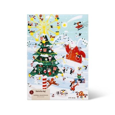 Favorite Day Holiday Countdown With Milk Chocolate Advent Calendar