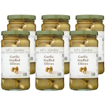 Jeff'S Garden Garlic Stuffed Olives