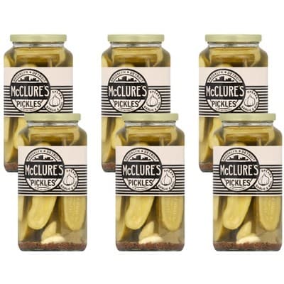Mcclure'S Garlic & Dill Spears Pickles