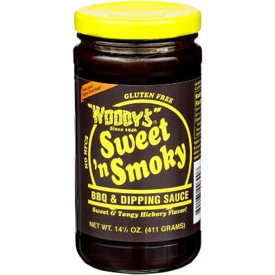 Woodys Cookin Sauce Sweet N Smoky