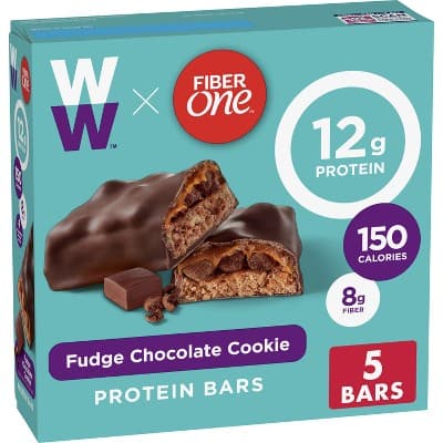 Fiber One Fudge Chocolate Cookie Protein Bars