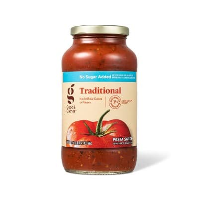 Good & Gather Traditional Pasta Sauce No Sugar Added