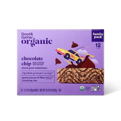 Organic Chocolate Chip Whole Grain Baked Bar Good & Gather™