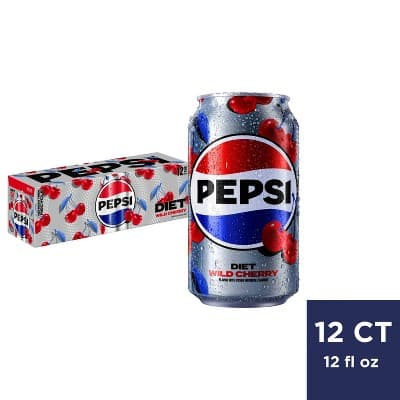 Pepsi Wild Cherry Diet Soda