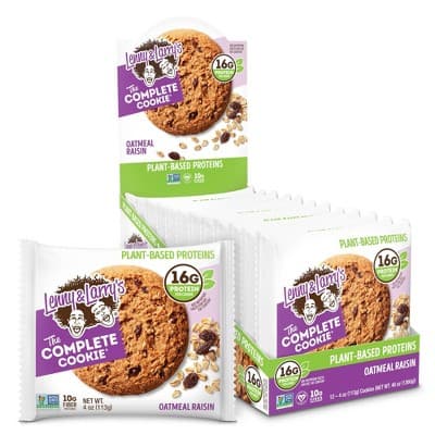 Lenny &#38; Larry&#39;S Complete Vegan Cookie - Oatmeal Raisin