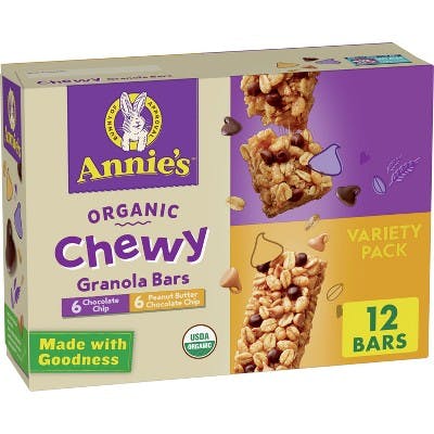 Is it Pescatarian? Annie's Chocolate Chip & Peanut Butter Granola Bar