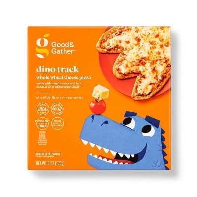 Dino Track Whole Wheat  Cheese Pizza - Good &#38; Gather&#8482;