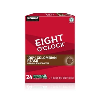 Eight O&#39;Clock Colombian Medium Roast Coffee