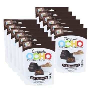 Ocho Dark Chocolate Peanut Butter Minis