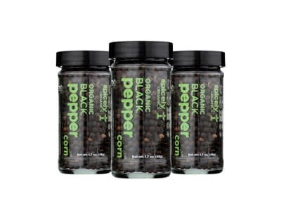 Spicely Organics - Organic Peppercorn - Black Whole