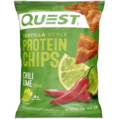 Quest Tortilla Chip Chili Lime