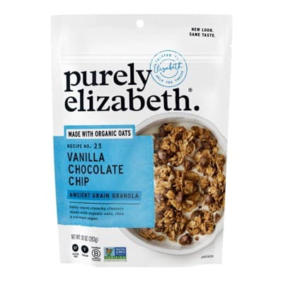 Purely Elizabeth Vanilla Chocolate Chip Ancient Grain Granola