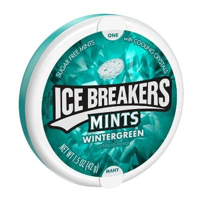 Is it Mushroom Free? Ice Breakers Wintergreen Sugar Free Mint Candies