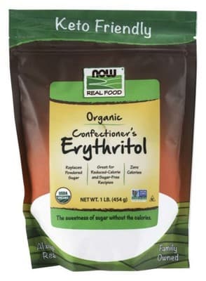 Now Foods Organic Confectioner'S Erythritol  - Powder