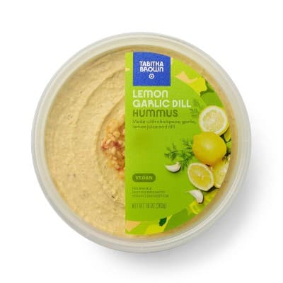 Lemon Garlic Dill Hummus - Tabitha Brown For Target