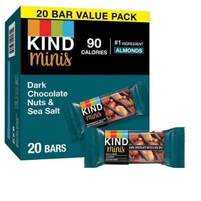 Kind Minis Dark Chocolate Nuts &#38; Sea Salt