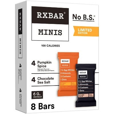 Rxbar Minis Pumpkin Spice &#38; Chocolate Sea Salt