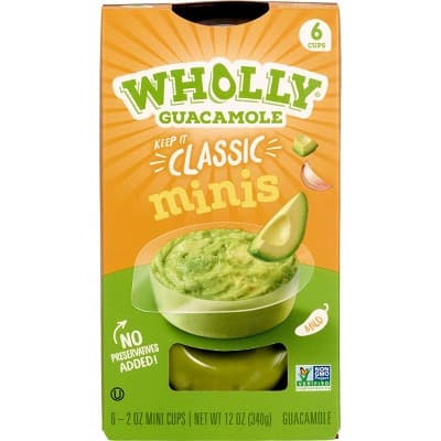 Is it Pecan Free? Wholly Guacamole Classic Mini Bowls