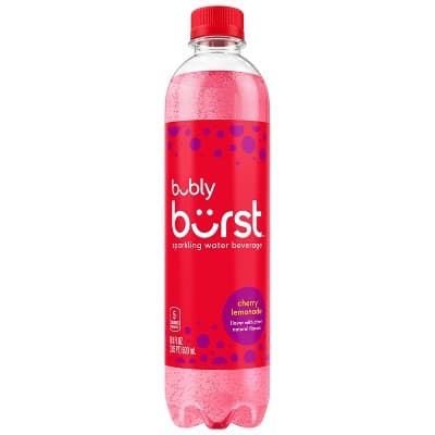 Bubly Burst Cherry Lemonade Sparkling Water - Oz