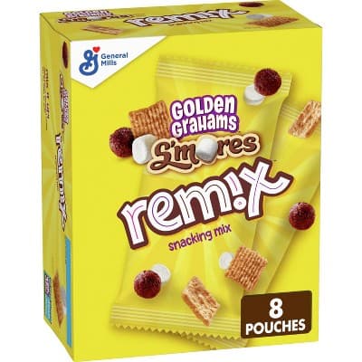 General Mills Golden Grahams S'Mores Snacking Mix Pouches