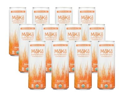 Maka Organic Wheatgrass Mango Superfood Beverage