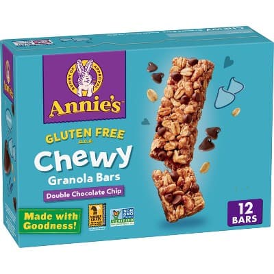 Annie's Gluten Free Double Chocolate Chip Chewy Granola Bars