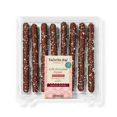 Holiday Peppermint Pretzel Rods  Favorite Day&#8482;