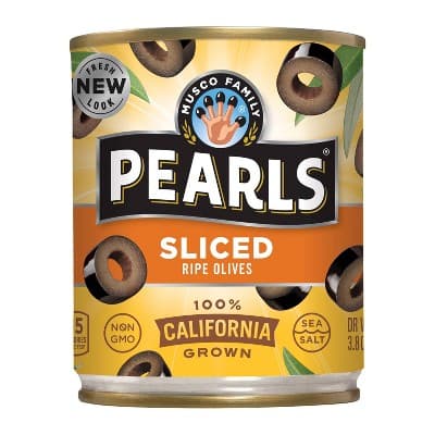 Pearls Sliced Ripe Black Olives