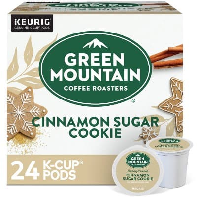 Green Mountain Coffee Roasters Cinnamon Sugar Cookie Keurig Single-Serve K-Cup Pods, Light Roast Coffee