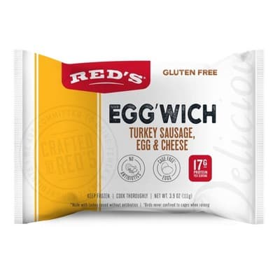 Red&#39;S  Turkey Sausage Egg&#39;Wich