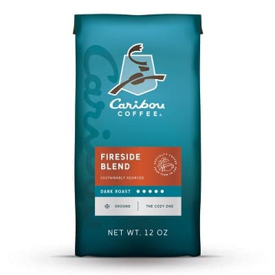 Caribou Coffee Fireside Dark Roast Ground Coffee