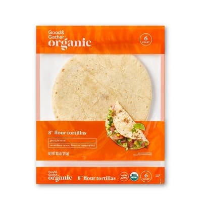 8&#34; Organic Flour Tortilla - Good &#38; Gather&#8482;