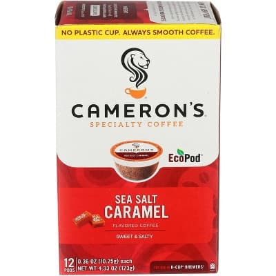 Cameron'S Coffee, Smooth, Light Roast, Sea Salt Caramel
