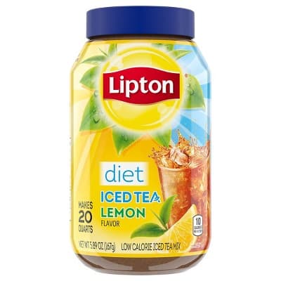 Lipton Diet Lemon Iced Tea Mix