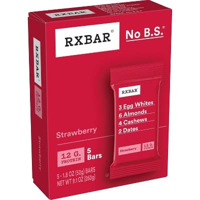 Rxbar Strawberry Protein Bars