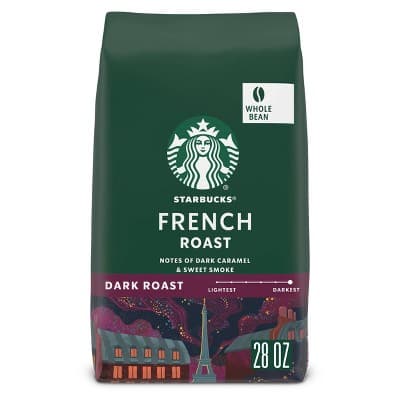 Starbucks French Whole Bean Dark Roast Coffee
