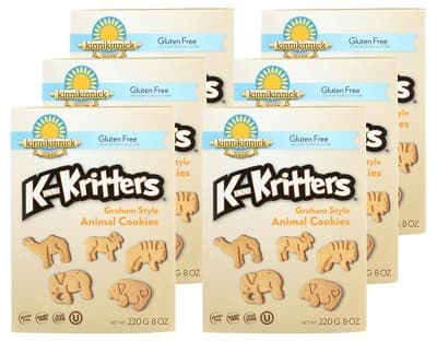 Kinnikinnick Kinnikritters Graham Style Animal Cookies