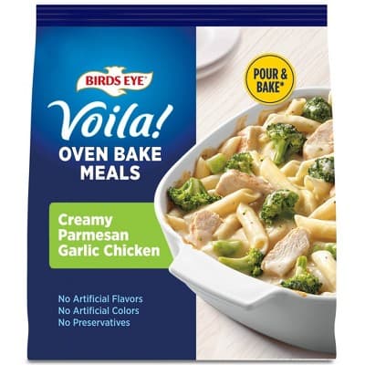 Birds Eye Voila!  Creamy Parmesan Garlic Chicken Oven Baked Meals