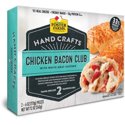 Foster Farms  Hand Crafts Chicken Bacon Club Sandwich