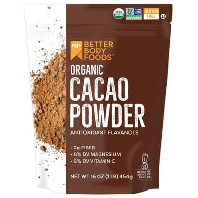 Is it Mustard Free? Betterbody Foods Organic Cacao Powder