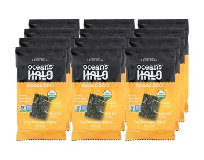 Ocean'S Halo Korean Bbq Seaweed Snack
