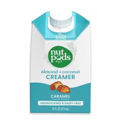 Nutpods Unsweetened & Dairy-Free Caramel Almond + Coconut Creamer