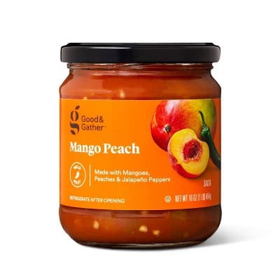 Mild Mango Peach Salsa - Good & Gather™