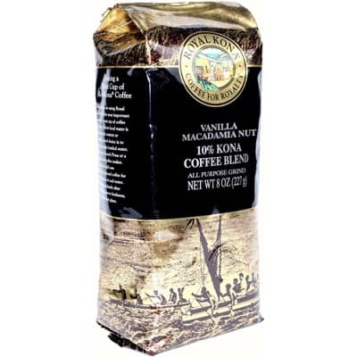 Royal Kona Vanilla Macadamia Nut Medium Roast Ground Coffee